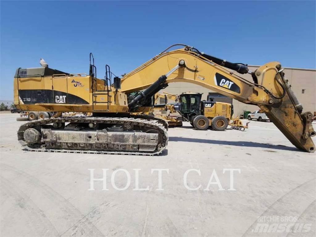 CAT 374DL Pásové rýpadlá