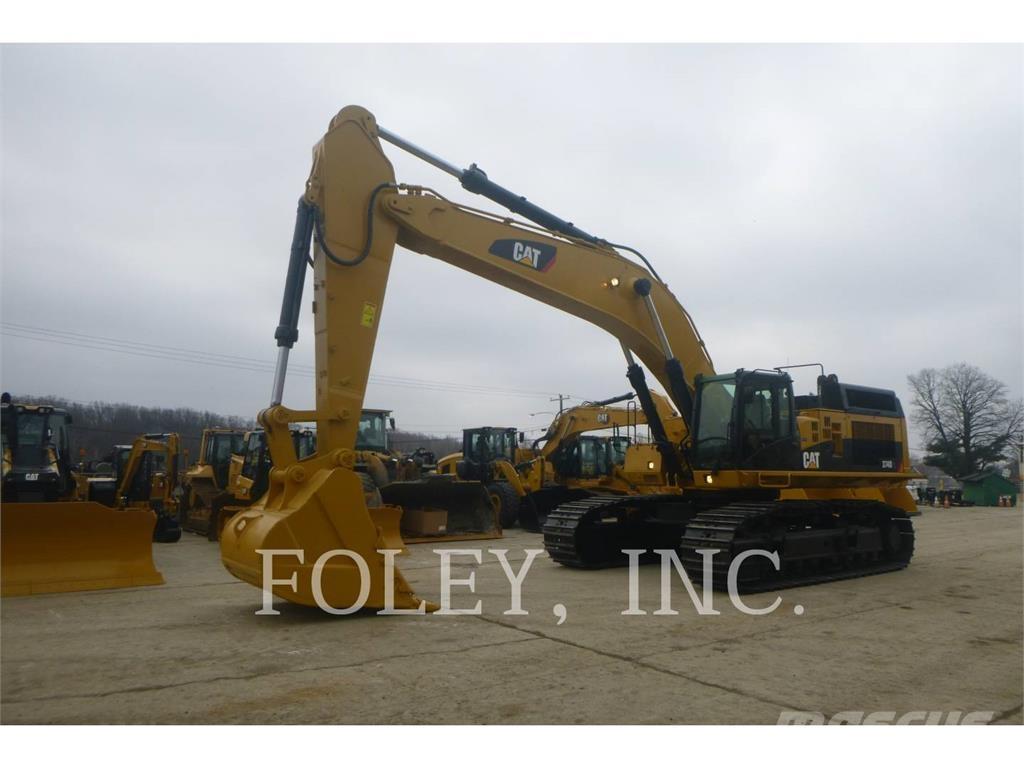 CAT 374DL Pásové rýpadlá