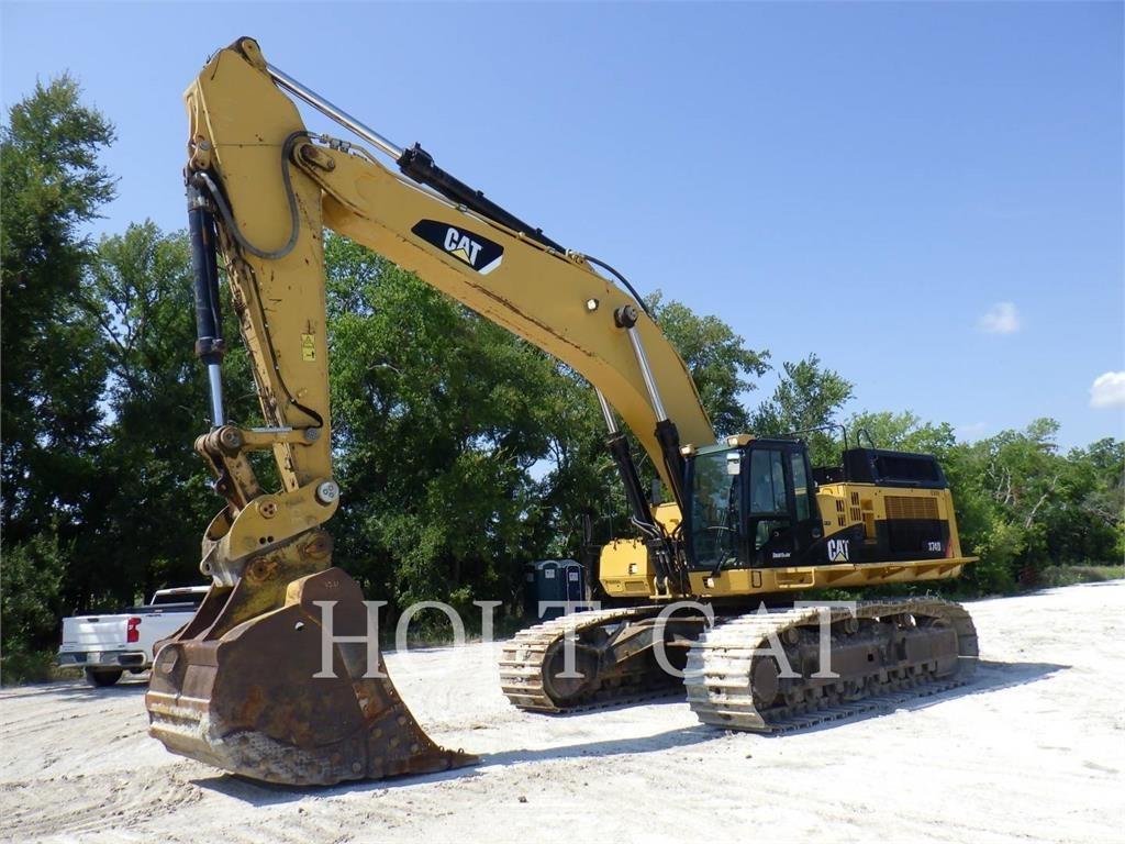 CAT 374DL Pásové rýpadlá