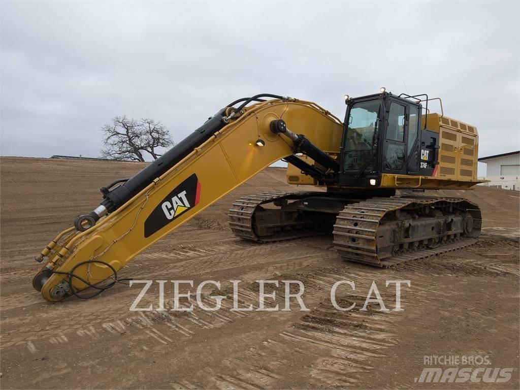CAT 374F Pásové rýpadlá