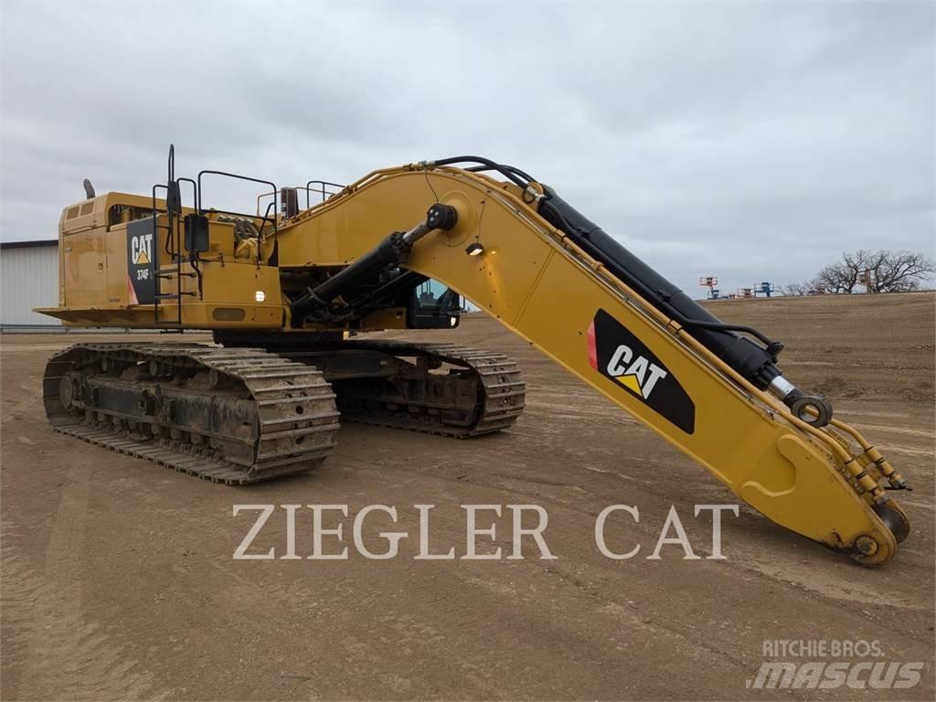 CAT 374F Pásové rýpadlá
