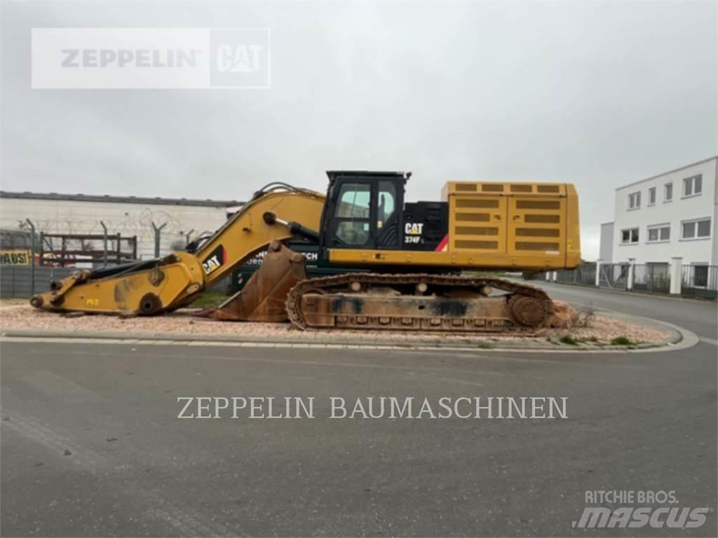 CAT 374FL Pásové rýpadlá
