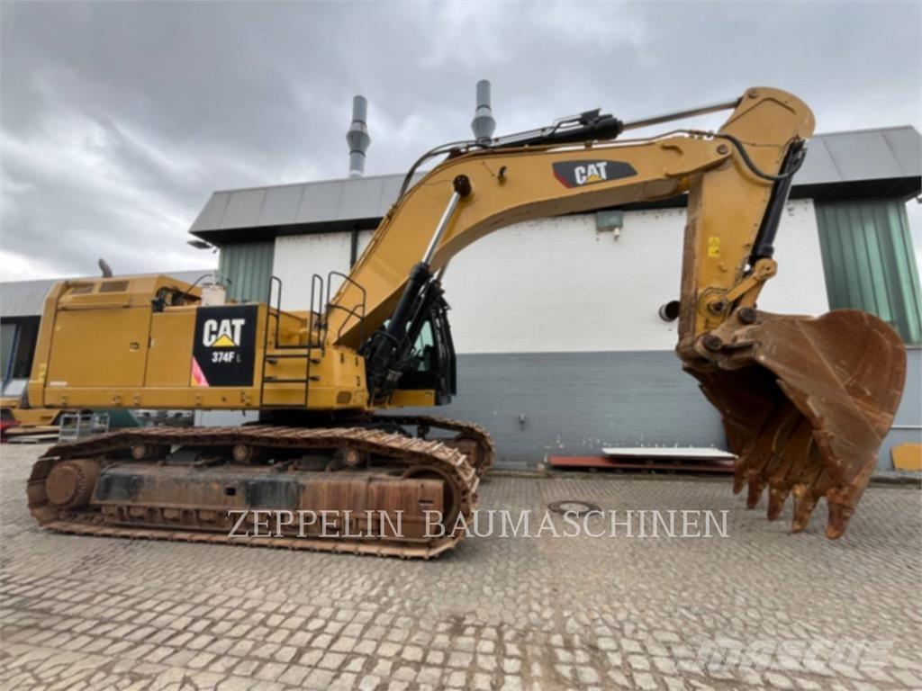 CAT 374FL Pásové rýpadlá