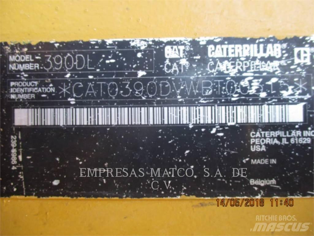 CAT 390DL Pásové rýpadlá