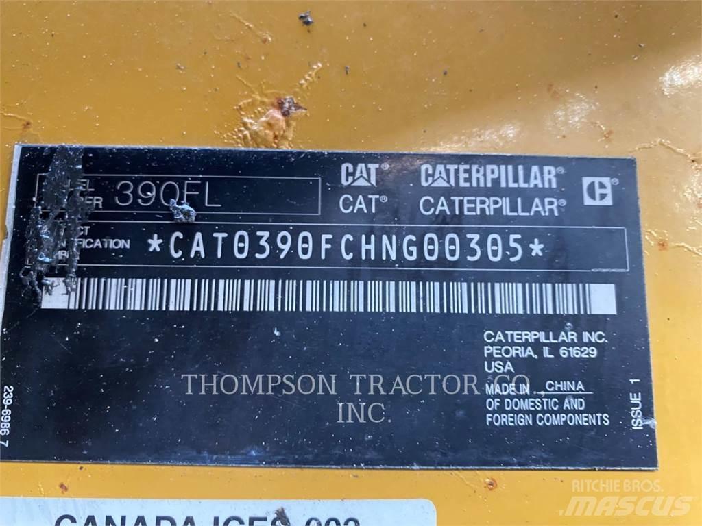 CAT 390FL Pásové rýpadlá