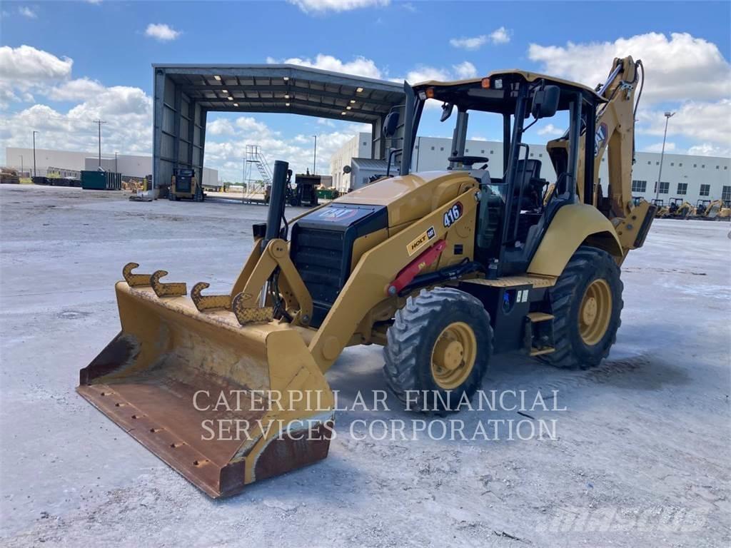 CAT 416-07 Rýpadlo-nakladače