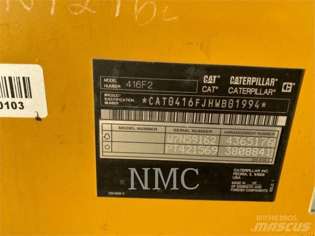 CAT 416F2 Rýpadlo-nakladače
