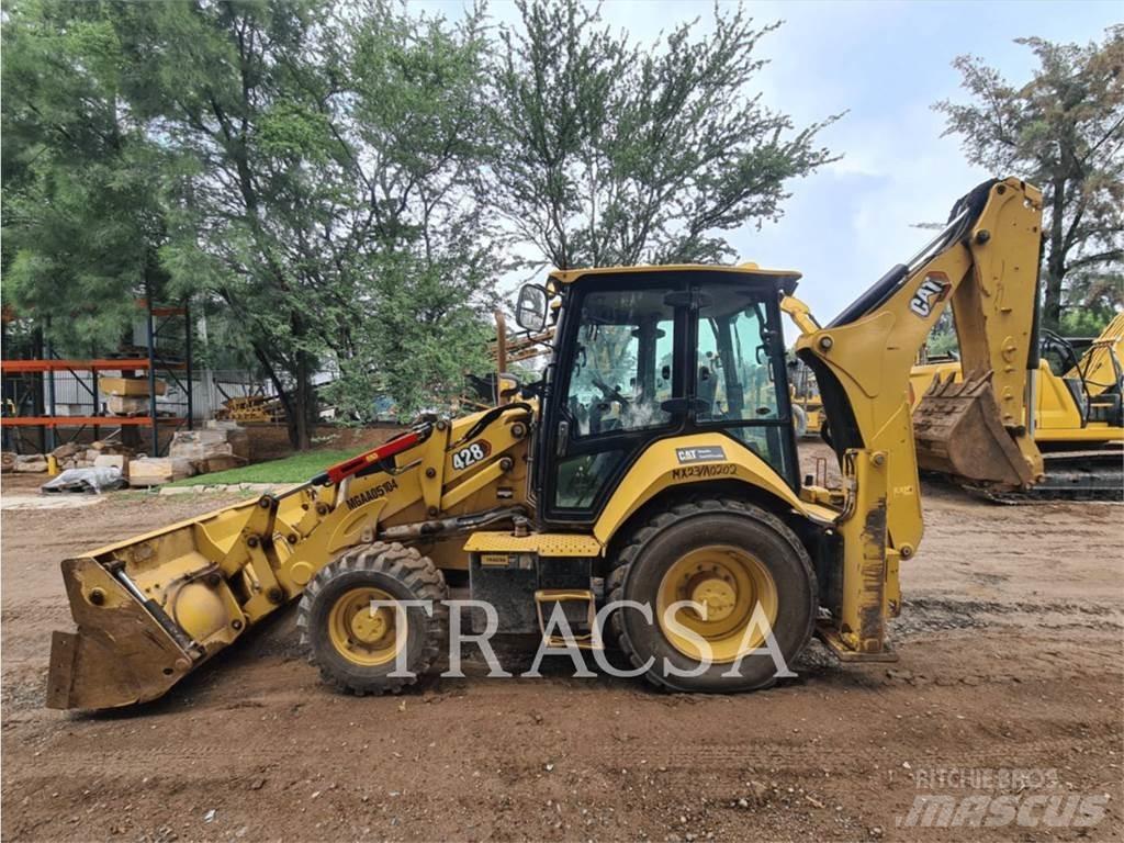 CAT 428 Rýpadlo-nakladače