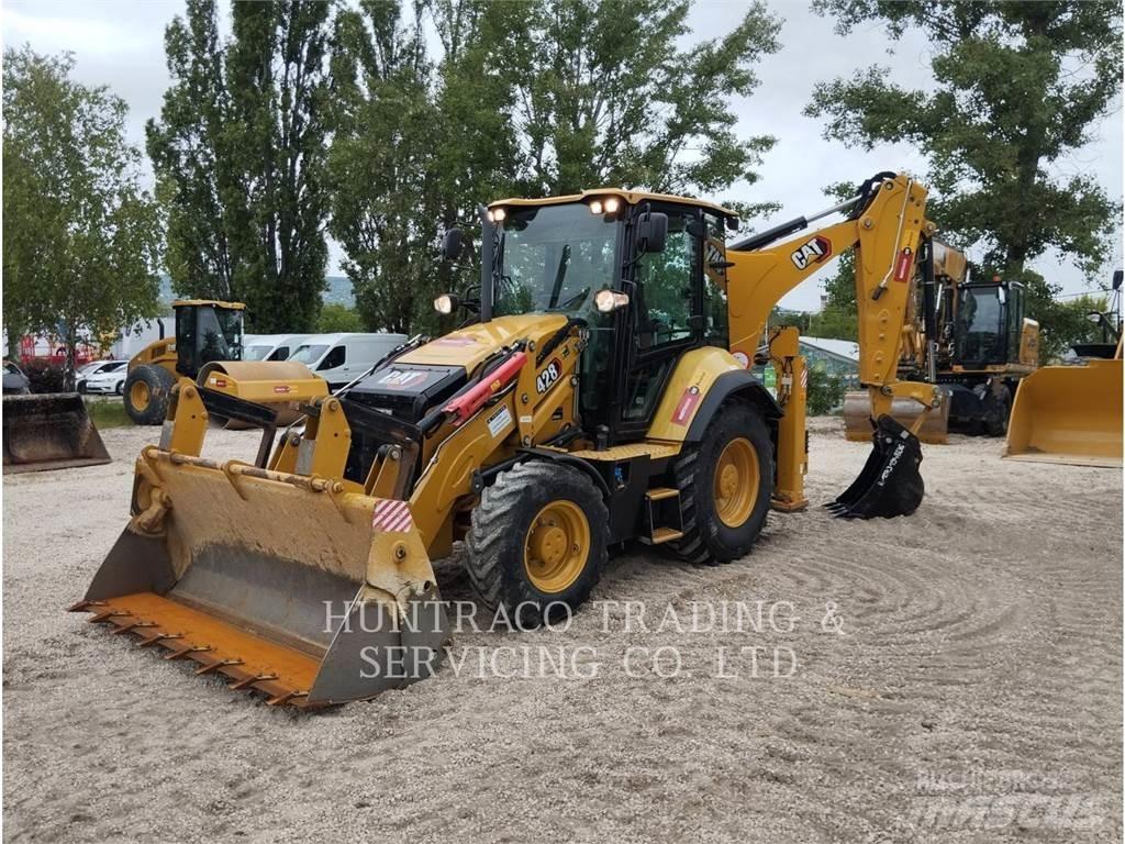 CAT 428-07 Rýpadlo-nakladače