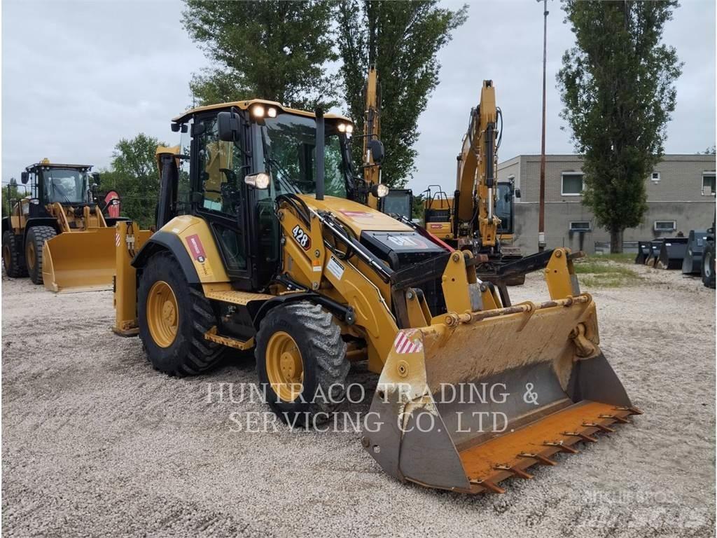 CAT 428-07 Rýpadlo-nakladače