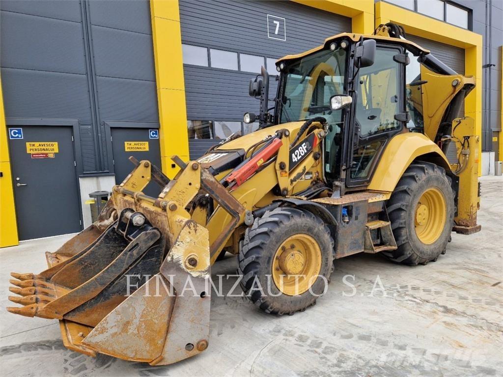 CAT 428F2 Rýpadlo-nakladače