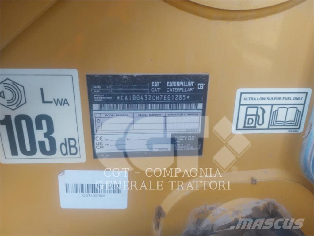 CAT 432 Rýpadlo-nakladače