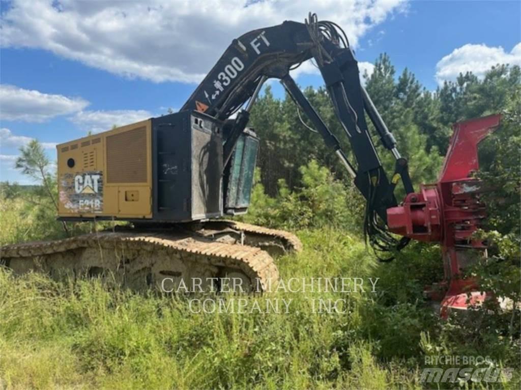 CAT 521B Stínacie harvestory