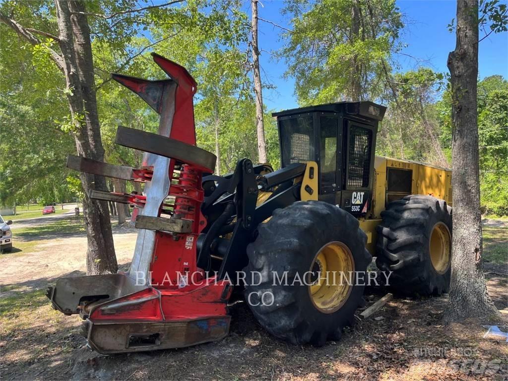 CAT 553C Stínacie harvestory