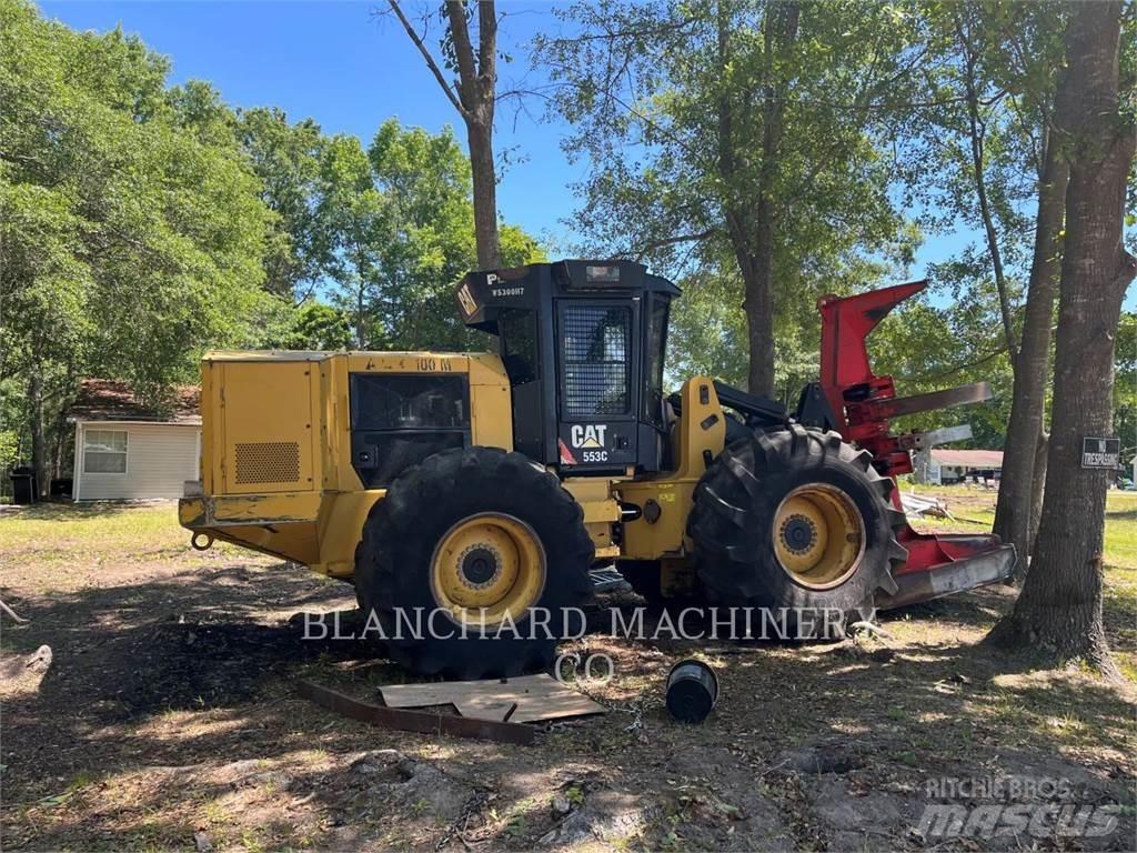 CAT 553C Stínacie harvestory