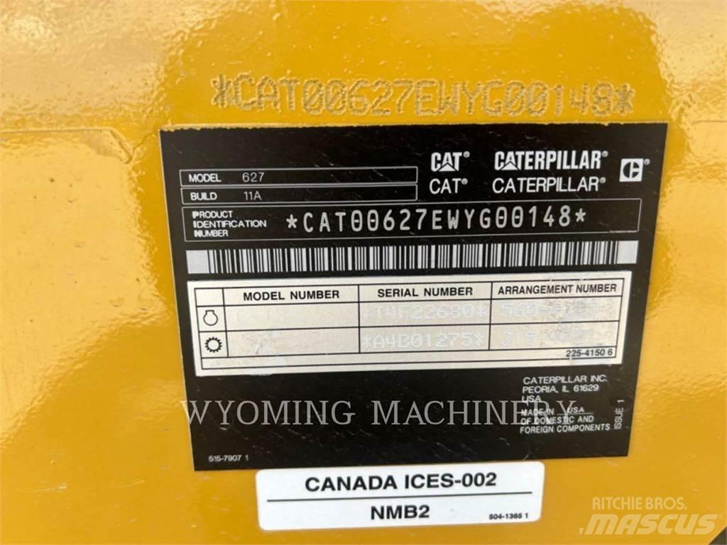 CAT 627 Skrejpre