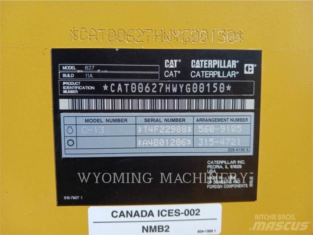 CAT 627 Skrejpre