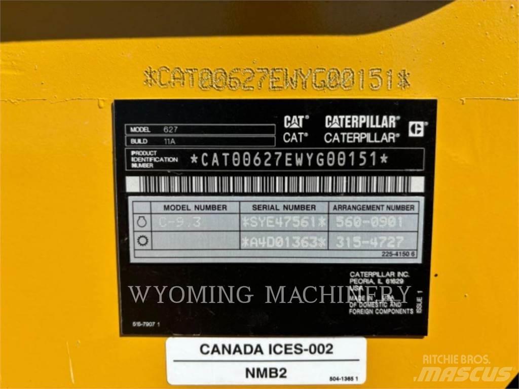 CAT 627 Skrejpre