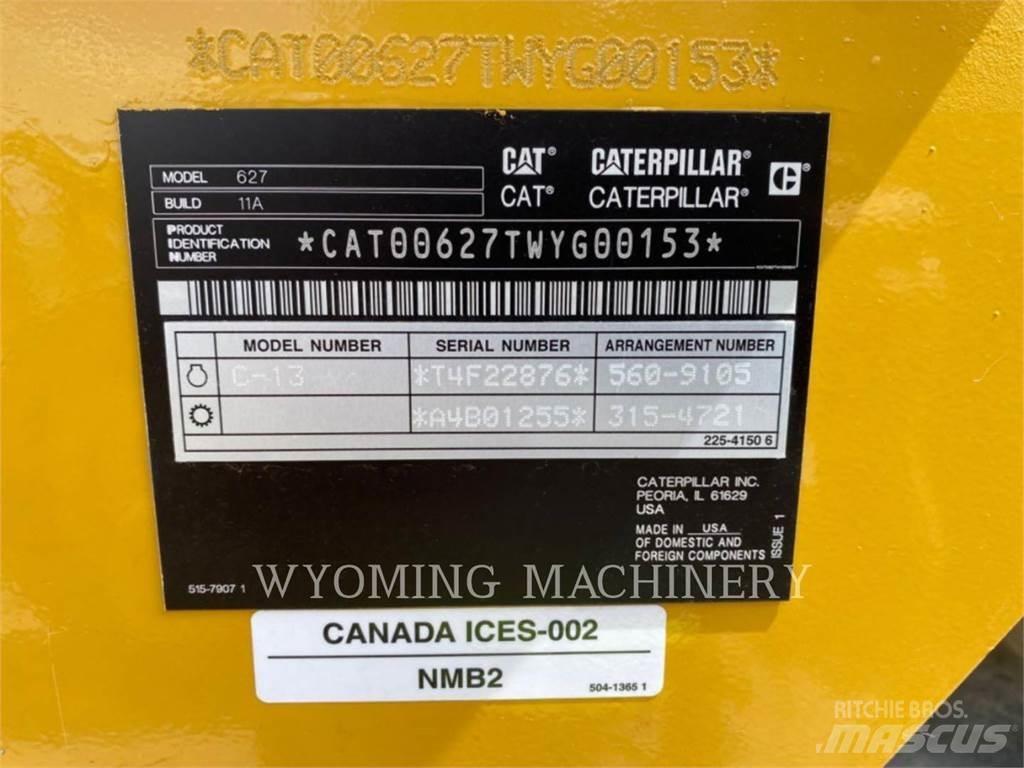 CAT 627 Skrejpre