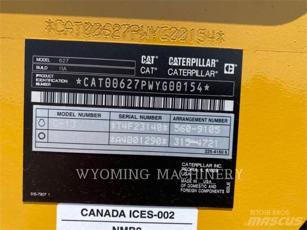 CAT 627 Skrejpre