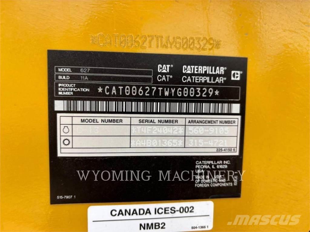 CAT 627 Skrejpre