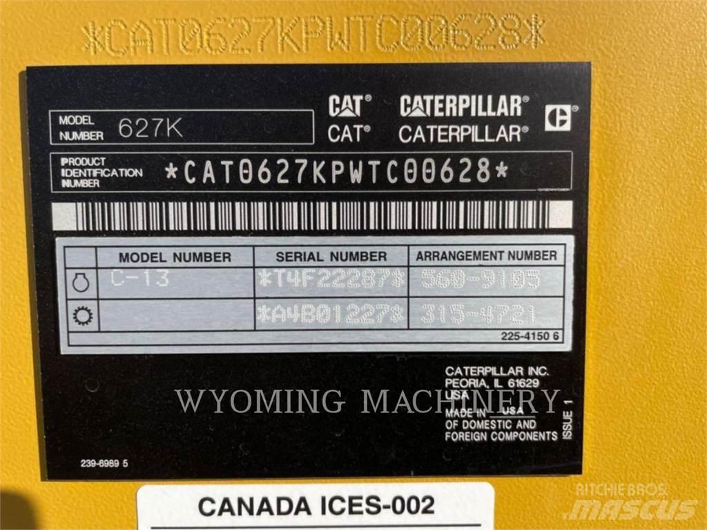 CAT 627K Skrejpre