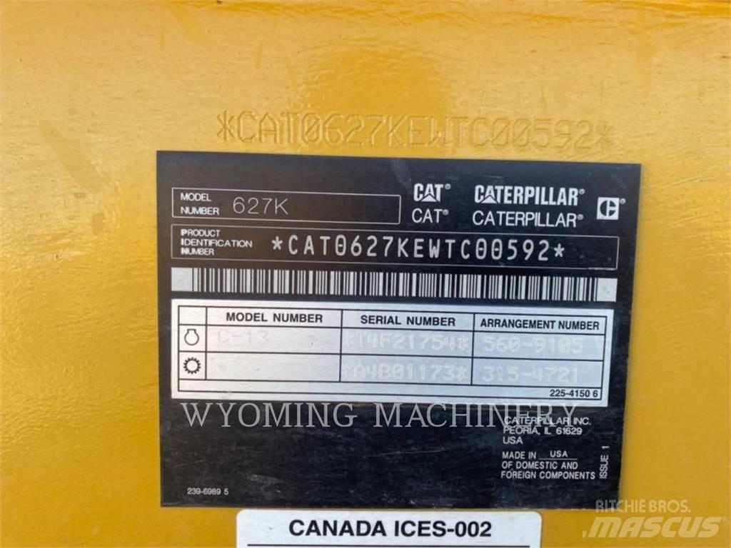 CAT 627K Skrejpre