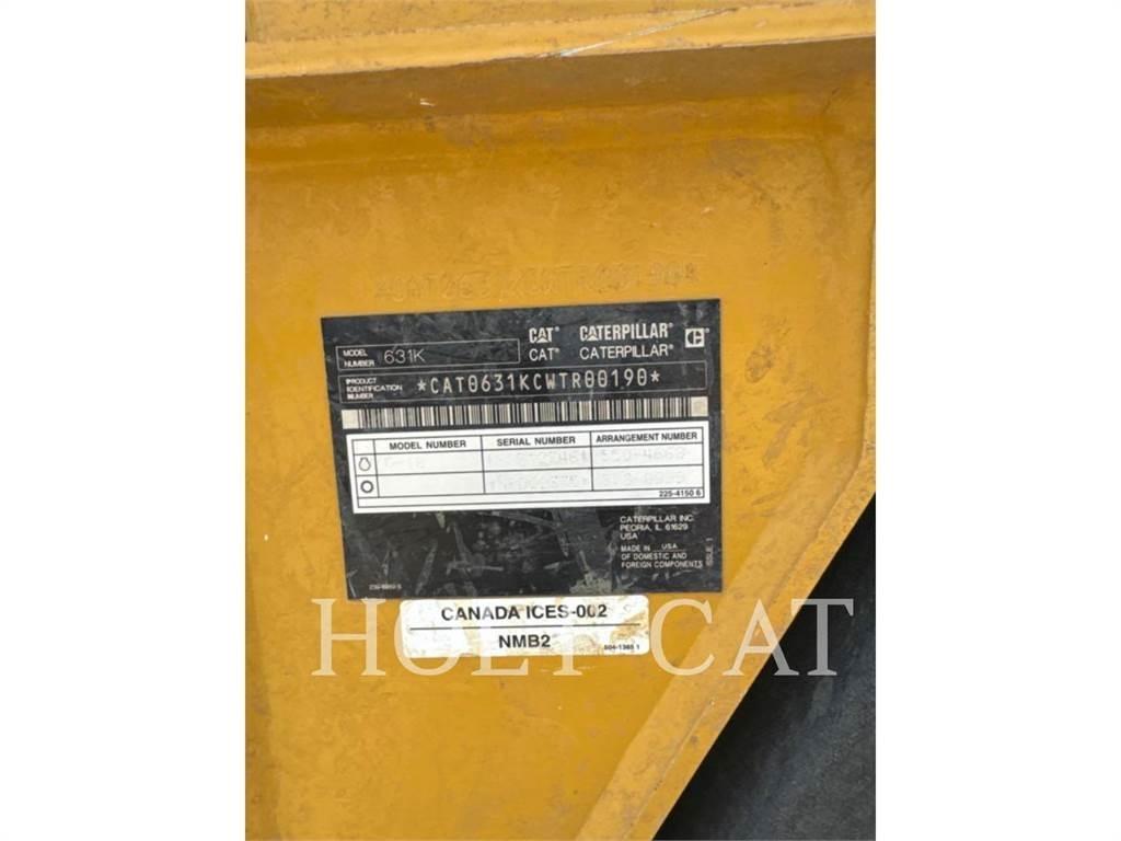 CAT 631K Skrejpre