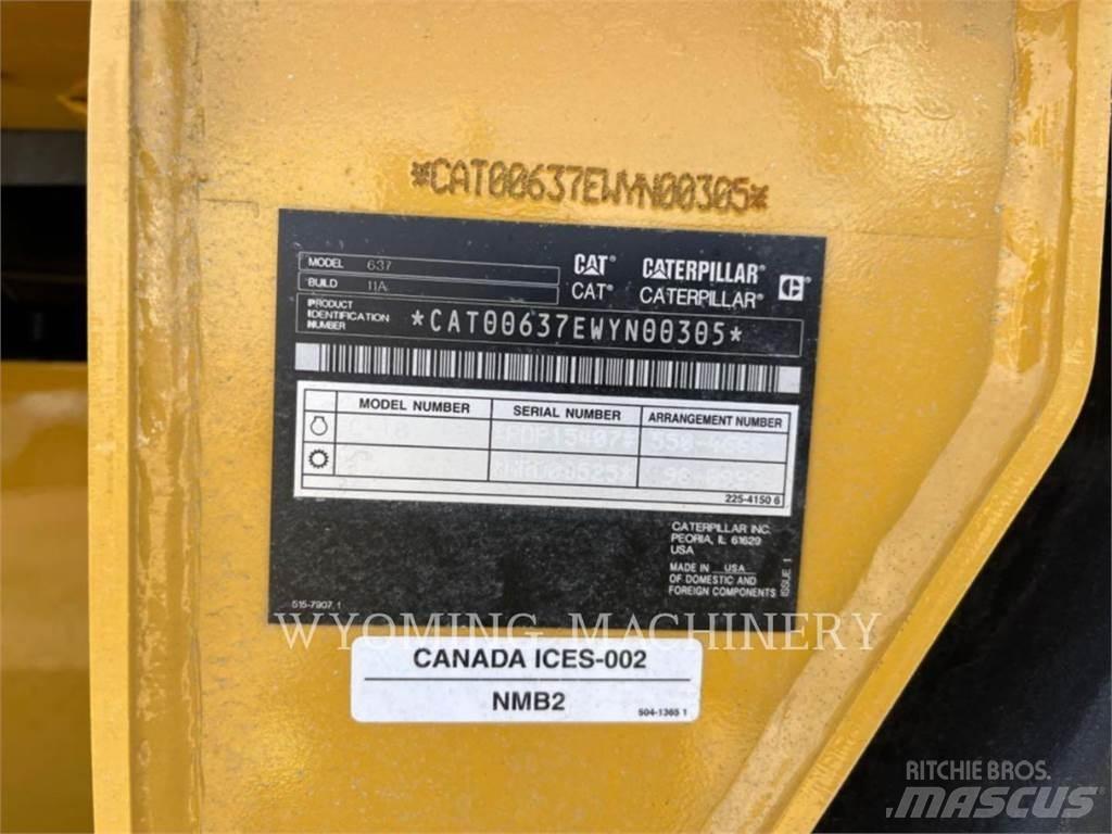 CAT 637 Skrejpre