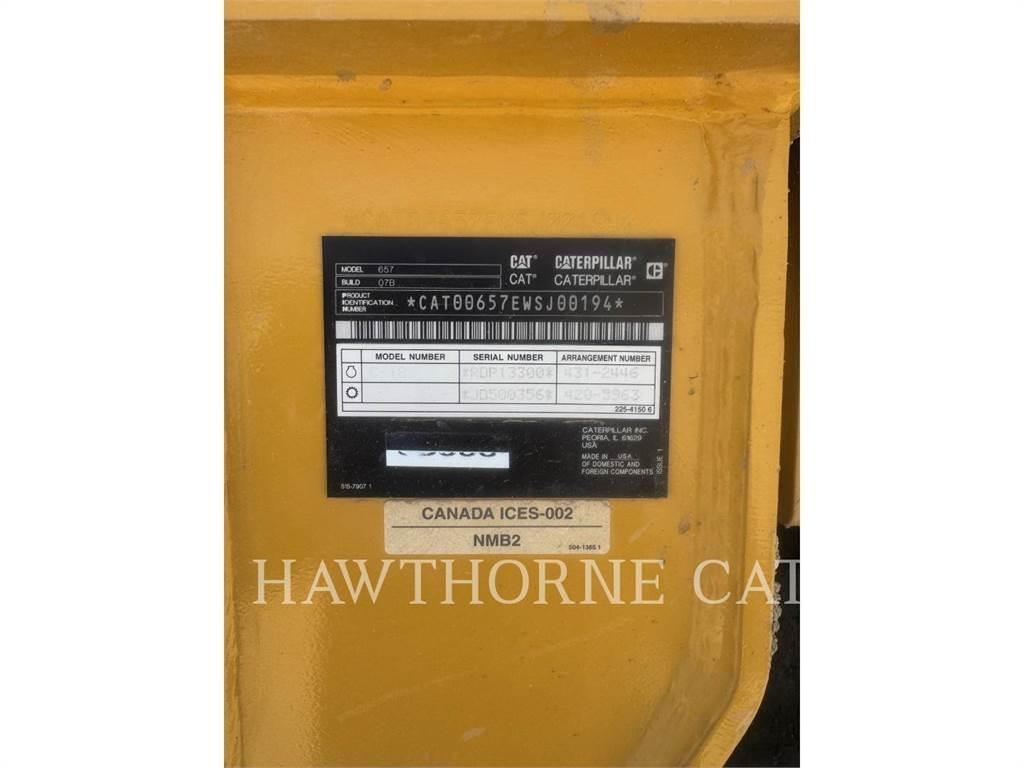 CAT 657 Skrejpre
