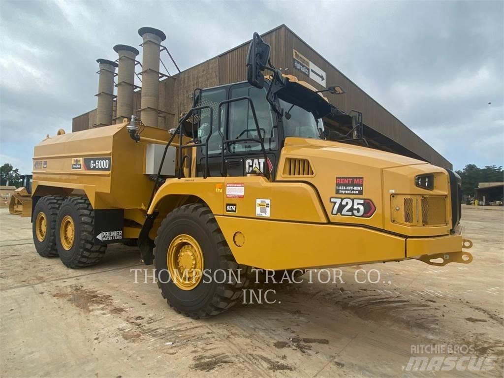 CAT 725 Kĺbové nákladné autá