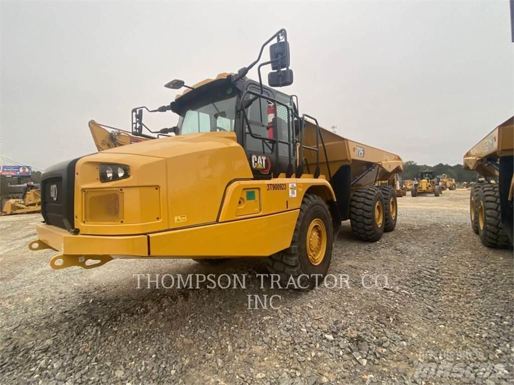 CAT 725 Kĺbové nákladné autá