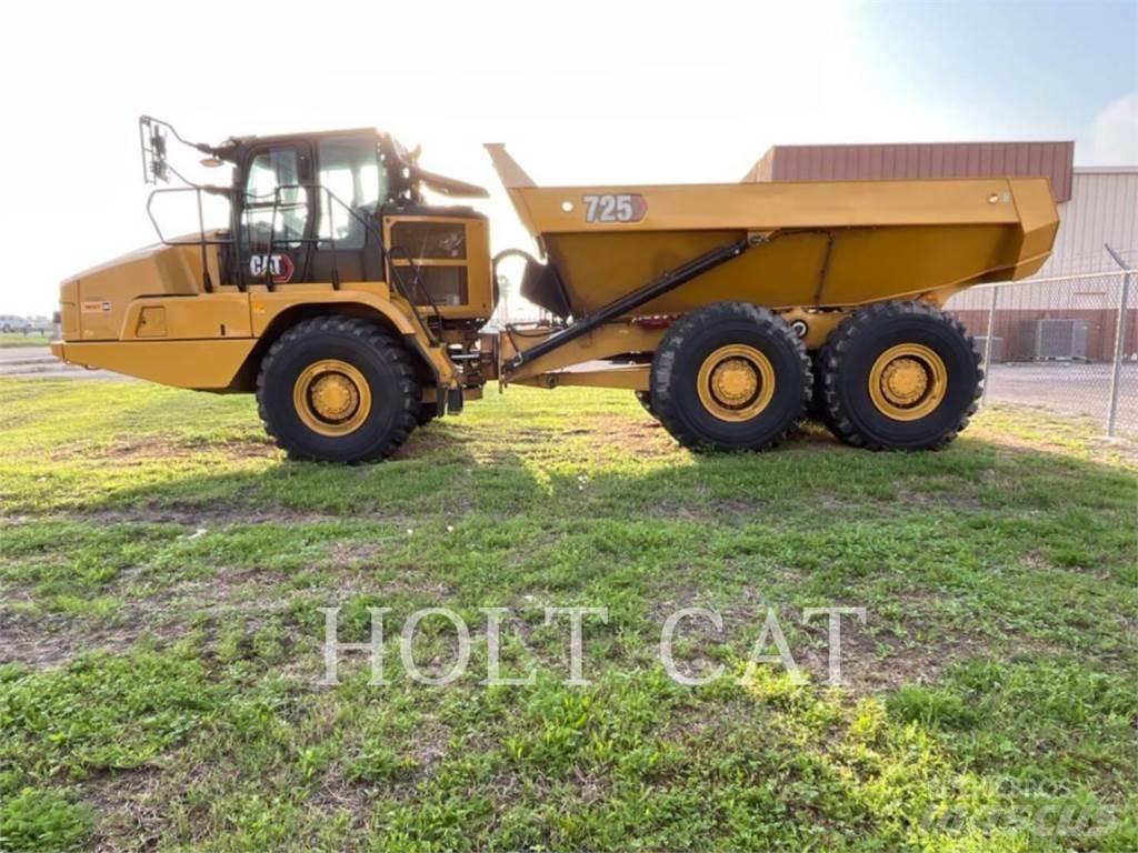 CAT 725 Kĺbové nákladné autá
