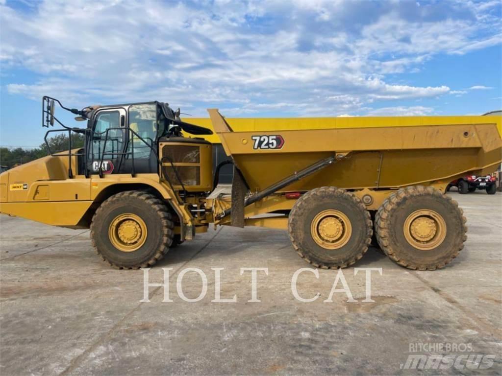 CAT 725 Kĺbové nákladné autá