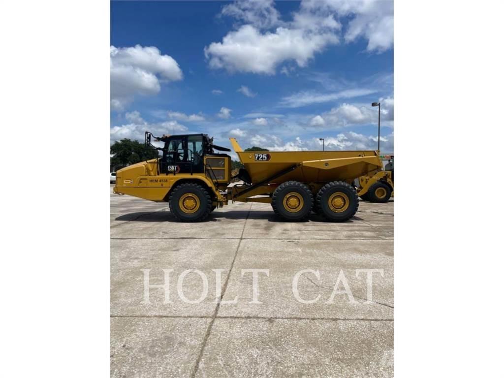 CAT 725 Kĺbové nákladné autá