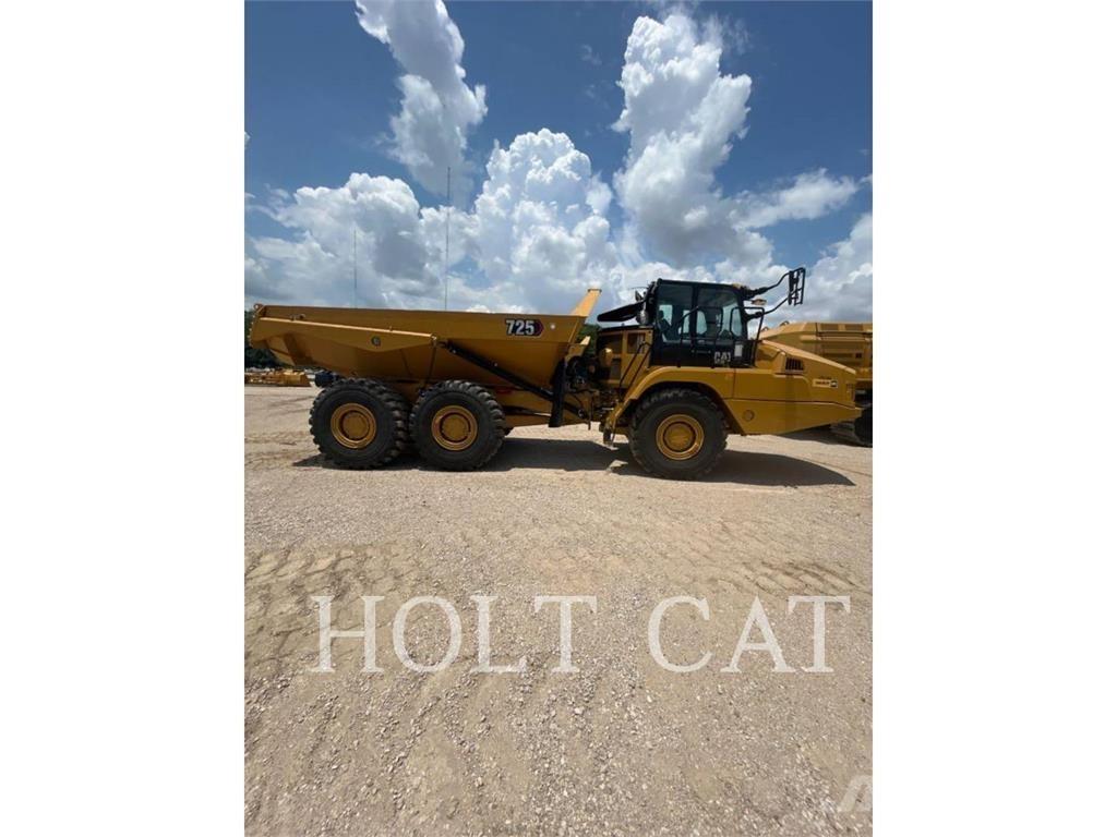 CAT 725 Kĺbové nákladné autá