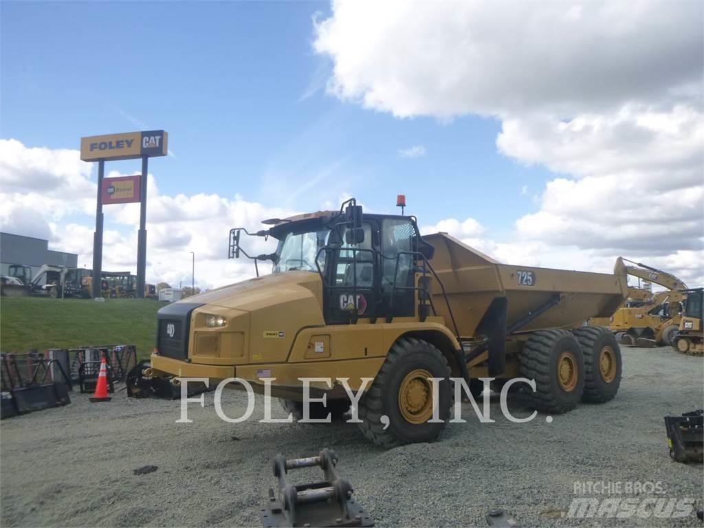 CAT 725-04 Kĺbové nákladné autá