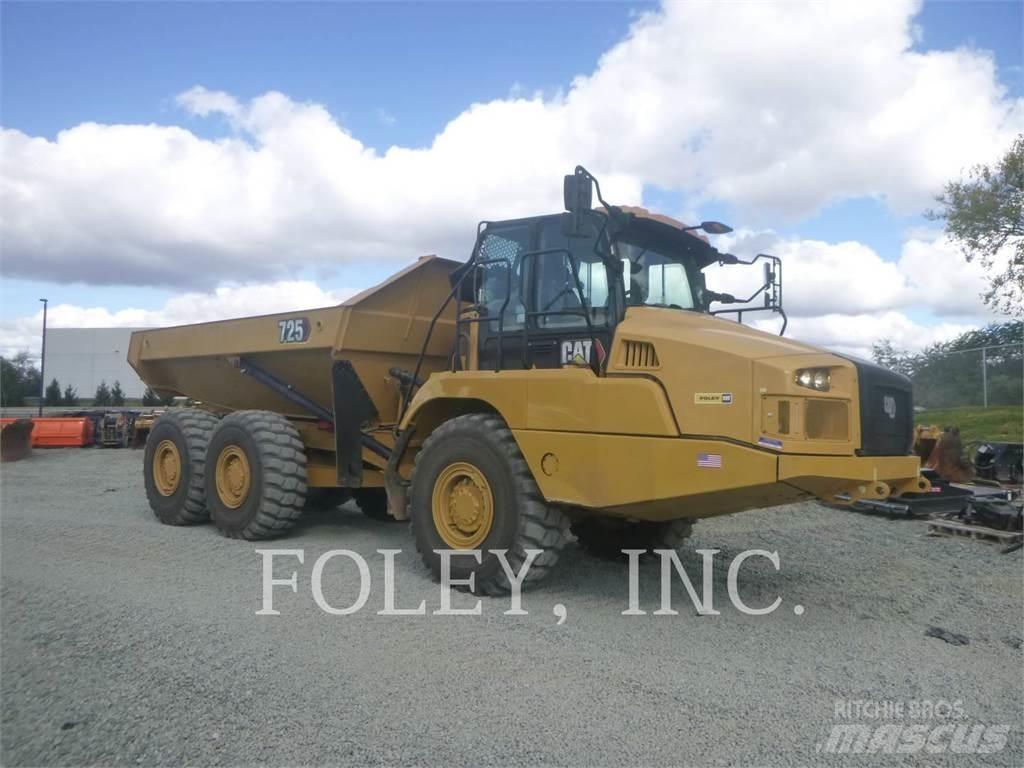 CAT 725-04 Kĺbové nákladné autá