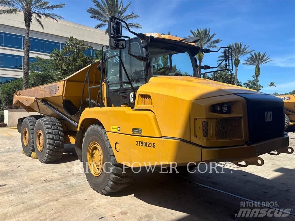 CAT 725TG Kĺbové nákladné autá
