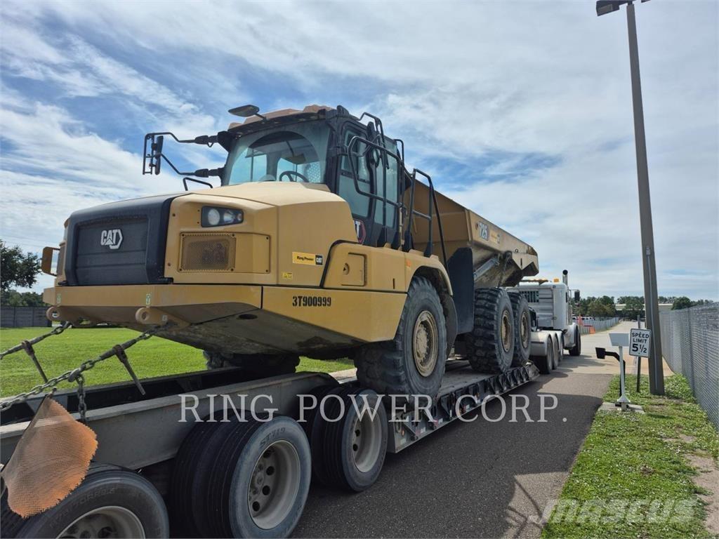 CAT 725TG Kĺbové nákladné autá