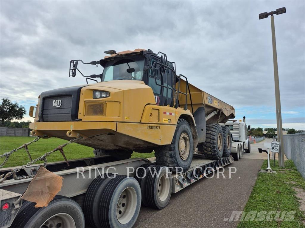 CAT 725TG Kĺbové nákladné autá