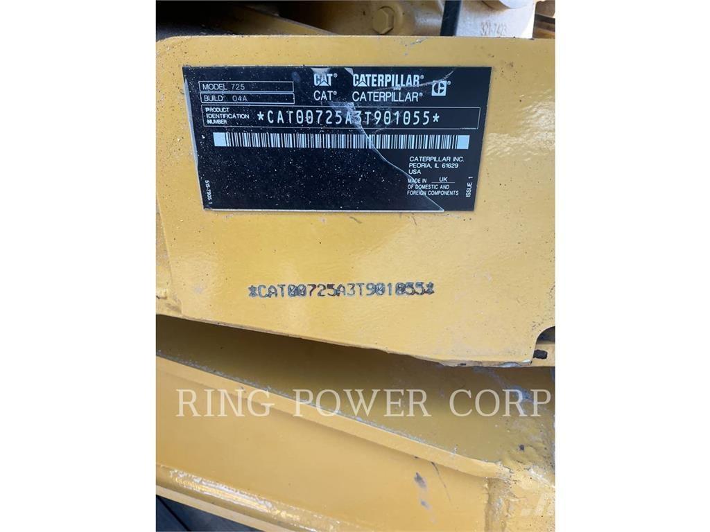 CAT 725TG Kĺbové nákladné autá