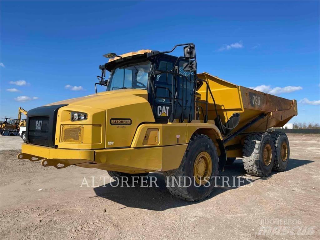 CAT 730 Kĺbové nákladné autá