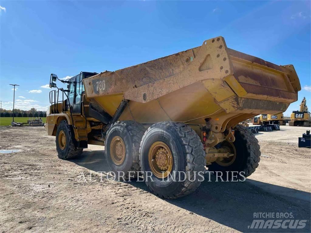 CAT 730 Kĺbové nákladné autá