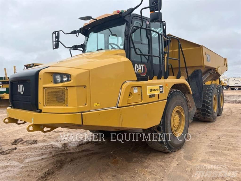CAT 730 Kĺbové nákladné autá