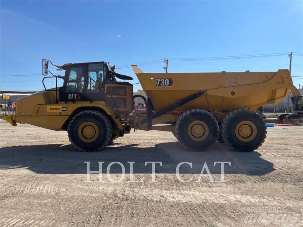 CAT 730 Kĺbové nákladné autá