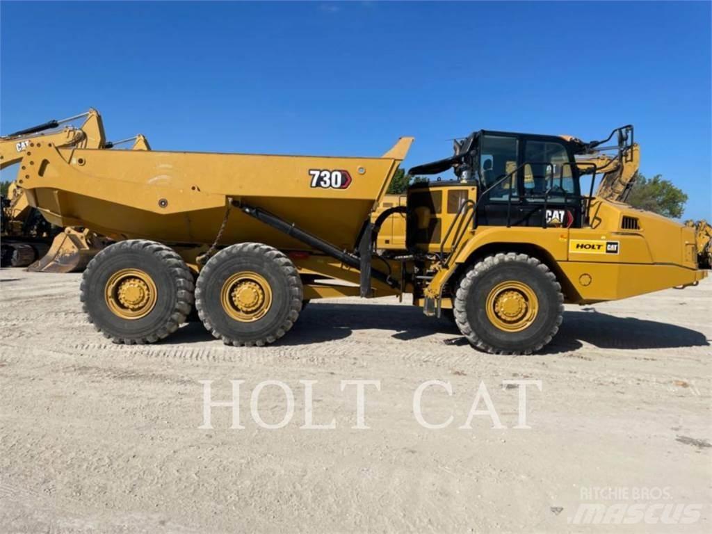 CAT 730 Kĺbové nákladné autá