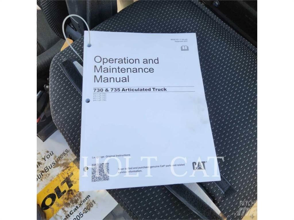 CAT 730 Kĺbové nákladné autá