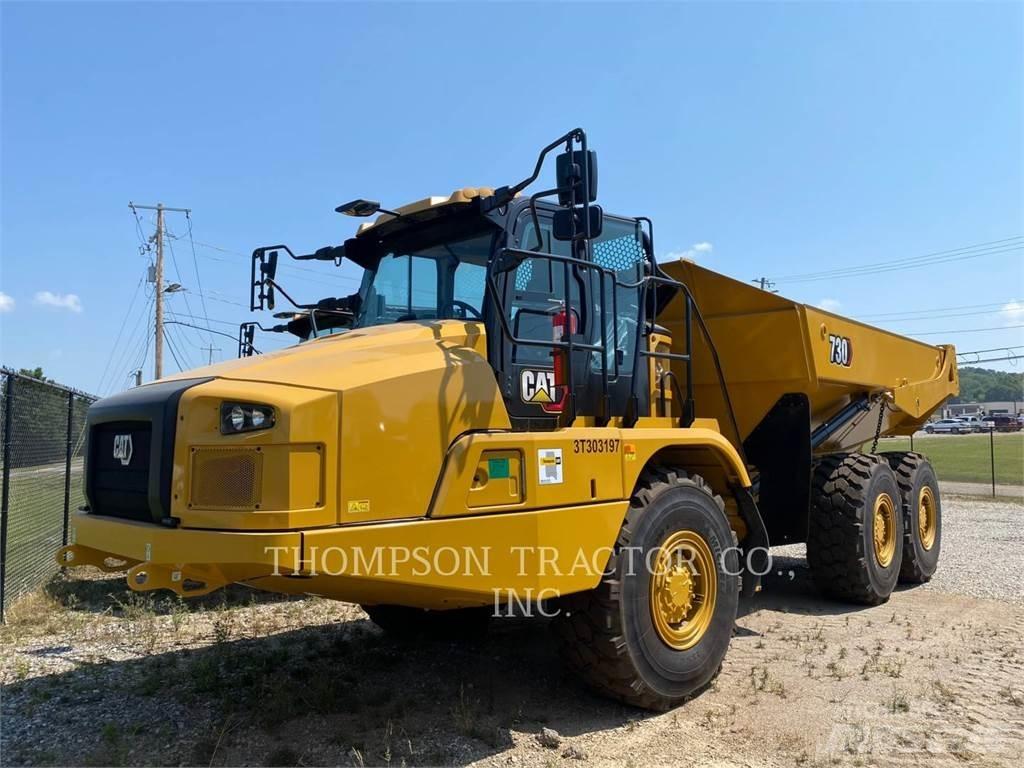 CAT 730 Kĺbové nákladné autá