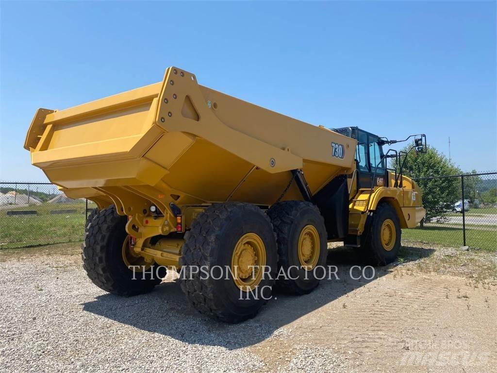 CAT 730 Kĺbové nákladné autá
